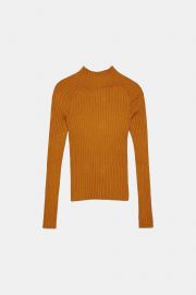 MOCK NECK SWEATER at Zara